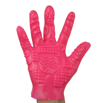Glove For Stimulation Of Erogenous Zones / Clit And G-spot Massager / Unisex Masturbation Gloves - EVE's SECRETS